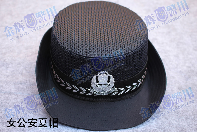 2016新款警察作训帽,新款警用大檐帽,警官礼仪大盖帽,麦穗橄榄枝